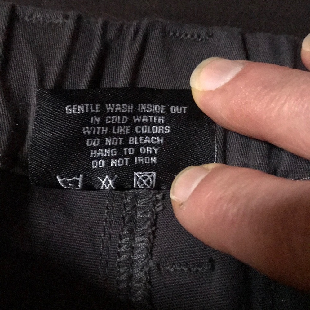 Jogger style skinny cotton pants - Picture 8 of 8